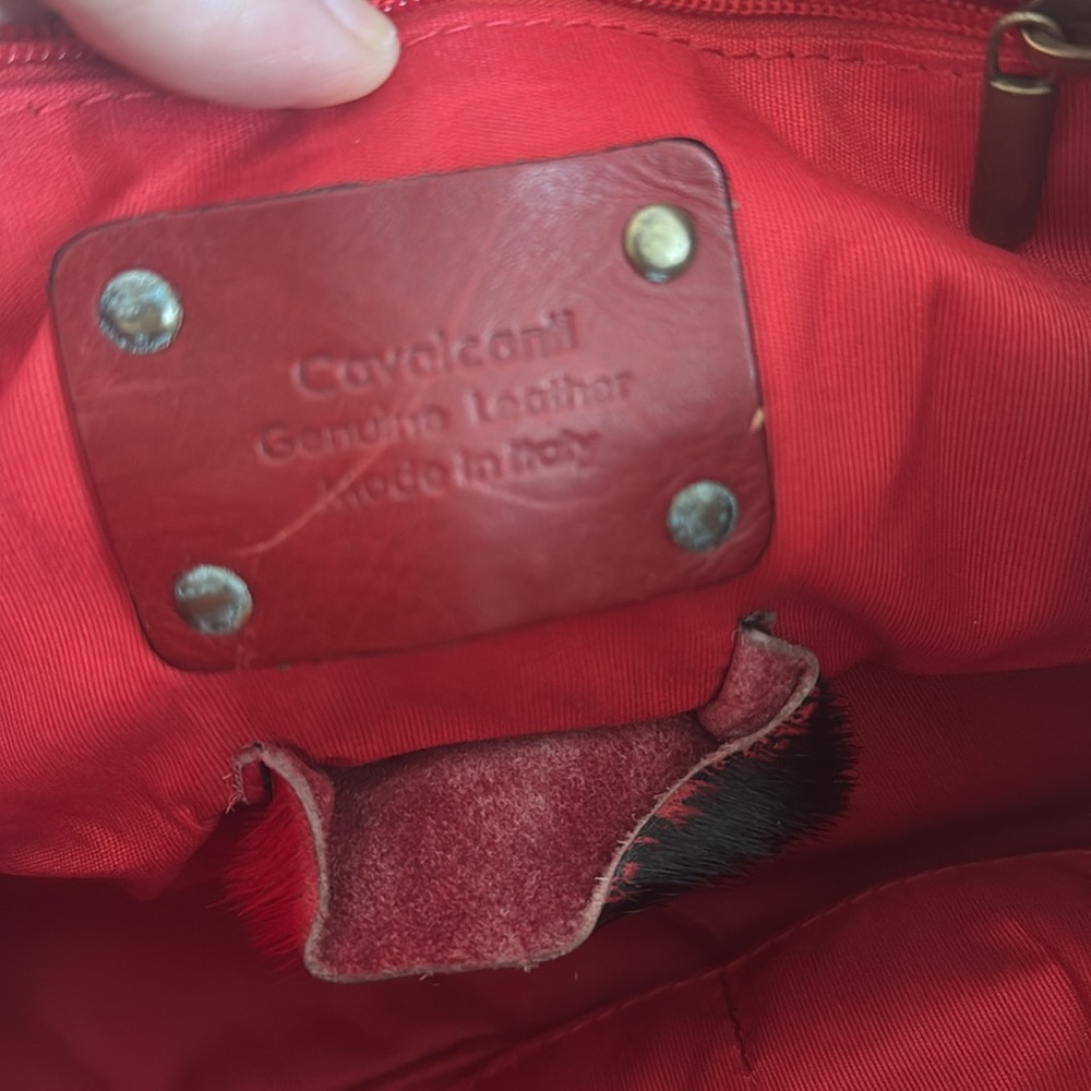 Cavalcanti Calf Hair Leather Bag - Picture 3 of 4